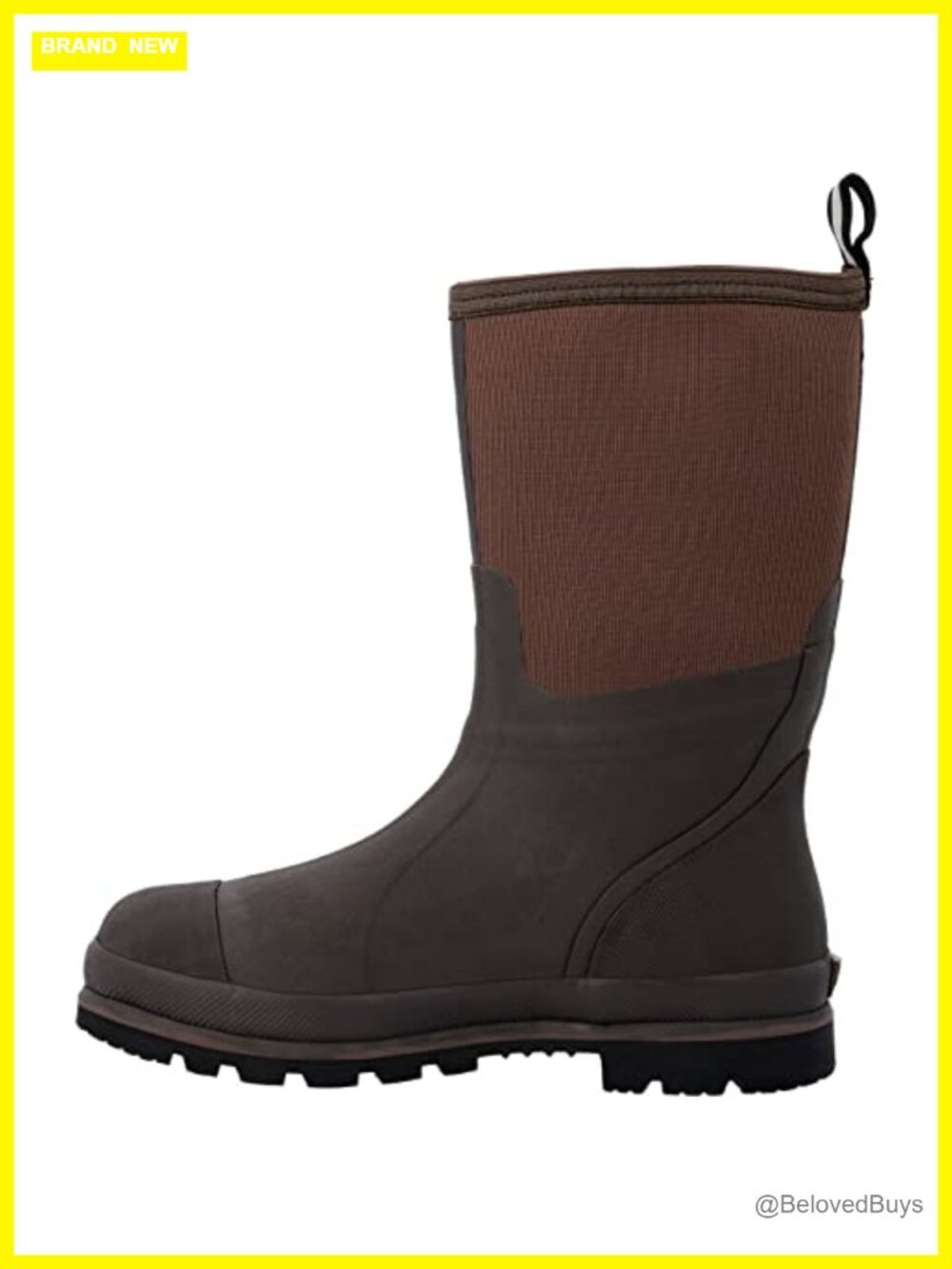 MUCK Chore Cool Mid 12-Inch Waterproof Rubber Work Boots Neoprene Lined - Picture 4 of 6